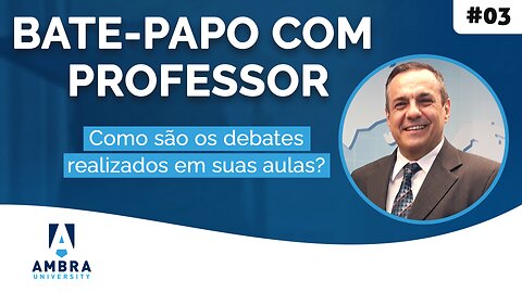 Douglas de Castro conta como são os debates e avaliações realizados #02 Bate-papo com Professor