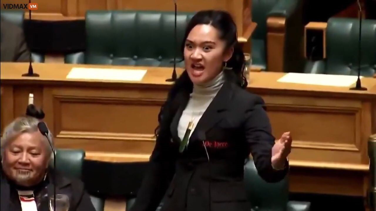 The New Zealand Parliament Gets Wild And Primitive