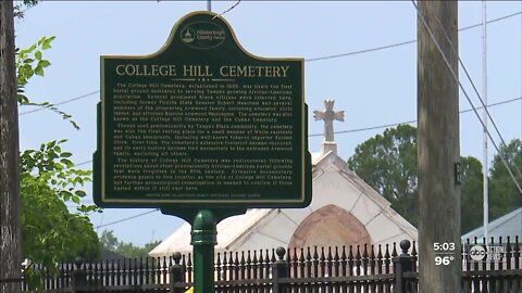 College Hill Cemetery dedicated with memorial marker