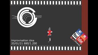 improvisation idea 20/01/21 880/1.200 Daily ideas, welcome...subscribe
