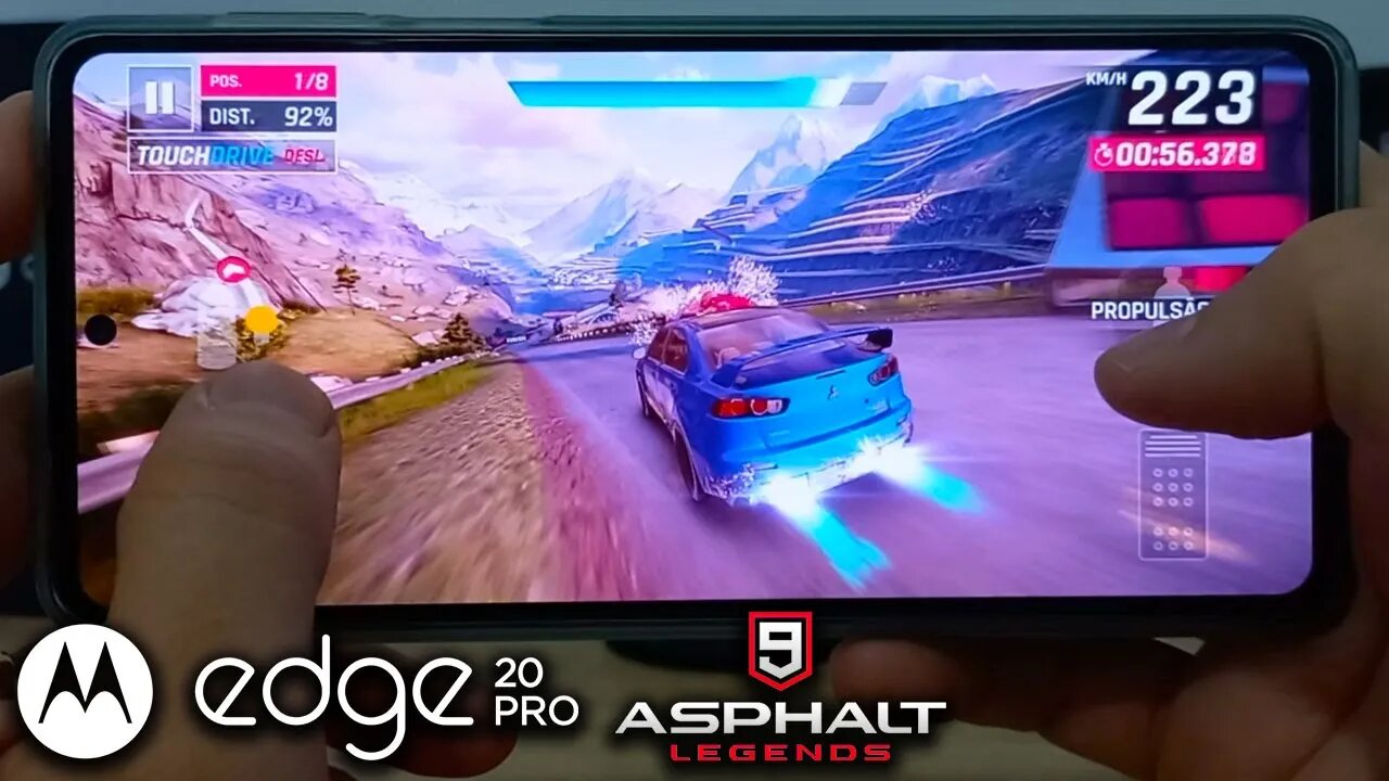 Asphalt 9 | Moto Edge 20 Pro Gameplay