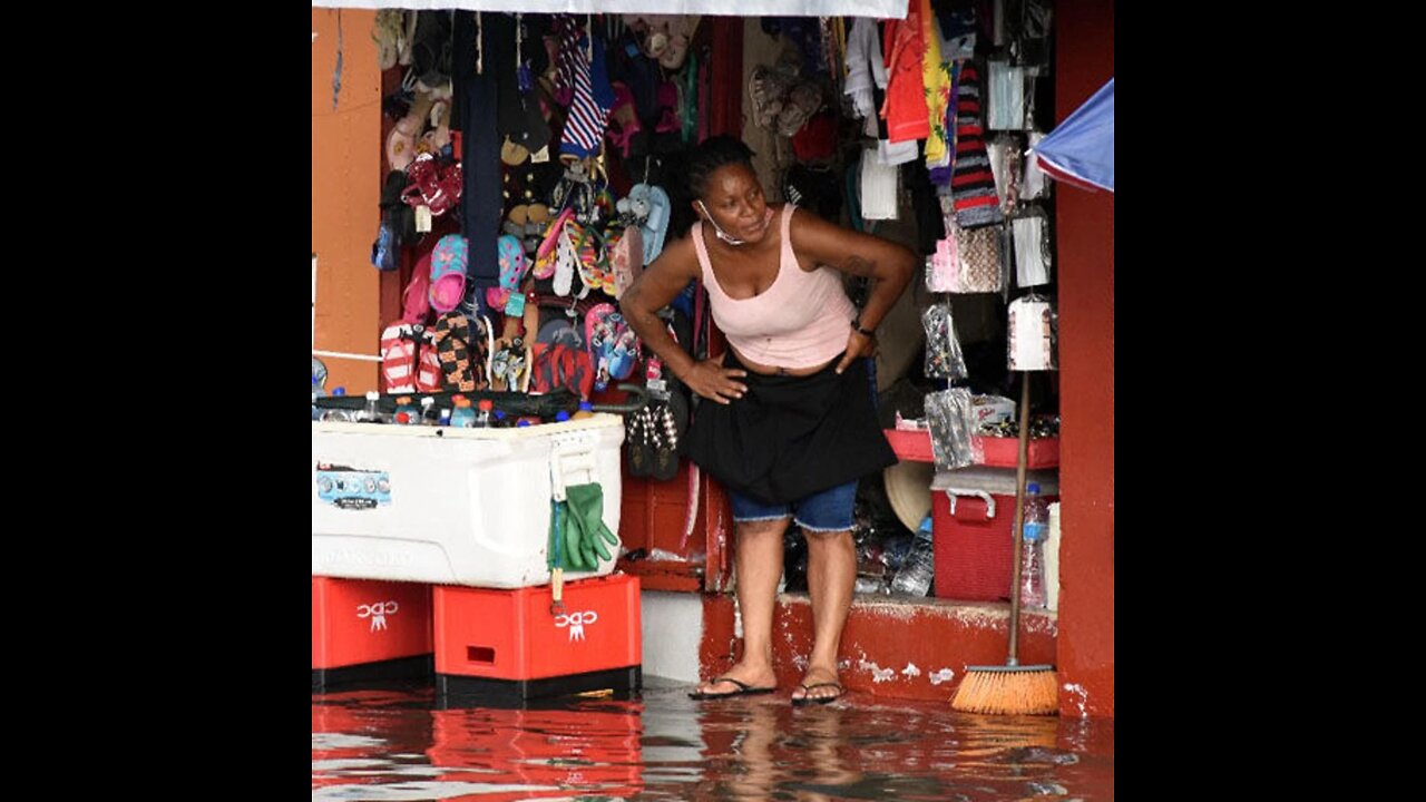 Trinidad turns into an ocean!