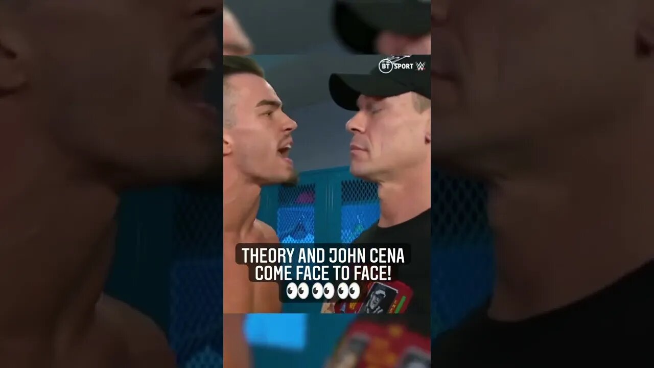 Cena & Austin Theory 🔥 Face To Face 🥵 John Cena Attitude 😎 #shorts