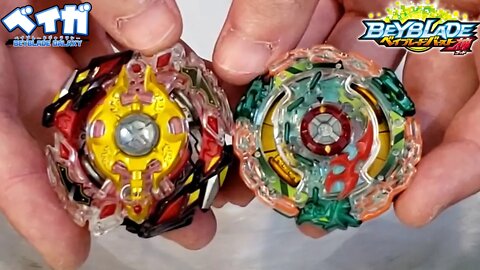 LEGEND SPRIGGAN .7M.X vs GUARDIAN KERBEUS .H.R - Beyblade Burst ベイブレードバースト