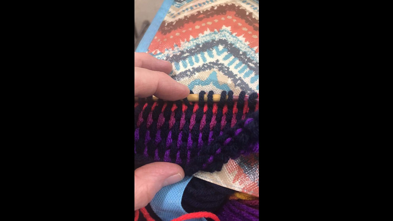 WIP Wednesday/Tunisian Thursday ~ Tunisian Full Stitch Hats