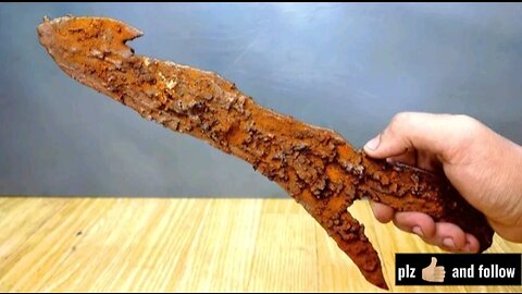 Super rare Restoration of rusty knife