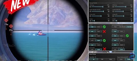 New!! SETTINGS & SENSIVITIES that WILL IMPROVE YOUR HEADSHOTS and ACCURACY🔥PUBG Mobile