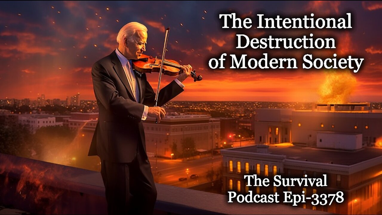 The Intentional Destruction of Modern Society - Epi-3378