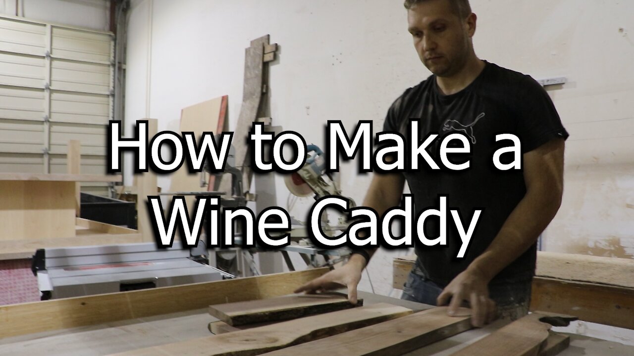 THE BEST THING TO HAPPENED TO WINE - How to Make a Wine Caddy