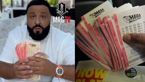 DJ Khaled Has The Innanet Buzzin After Spending Thousands On Mega Millions Lottery Tickets! 💰