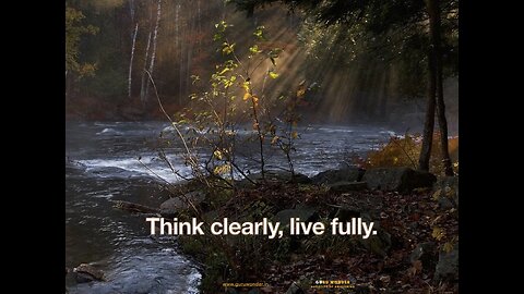 Think Clearly, Live Fully