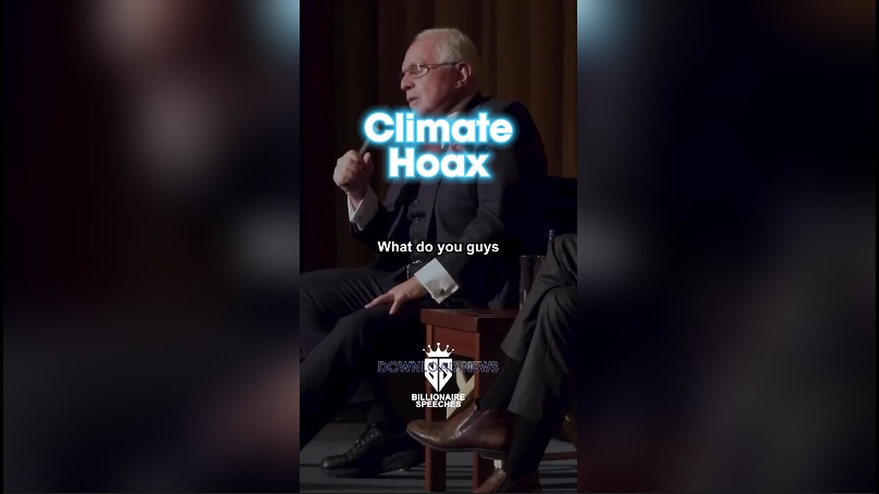 Dan Pena: The Banksters Know Climate Change is a Hoax