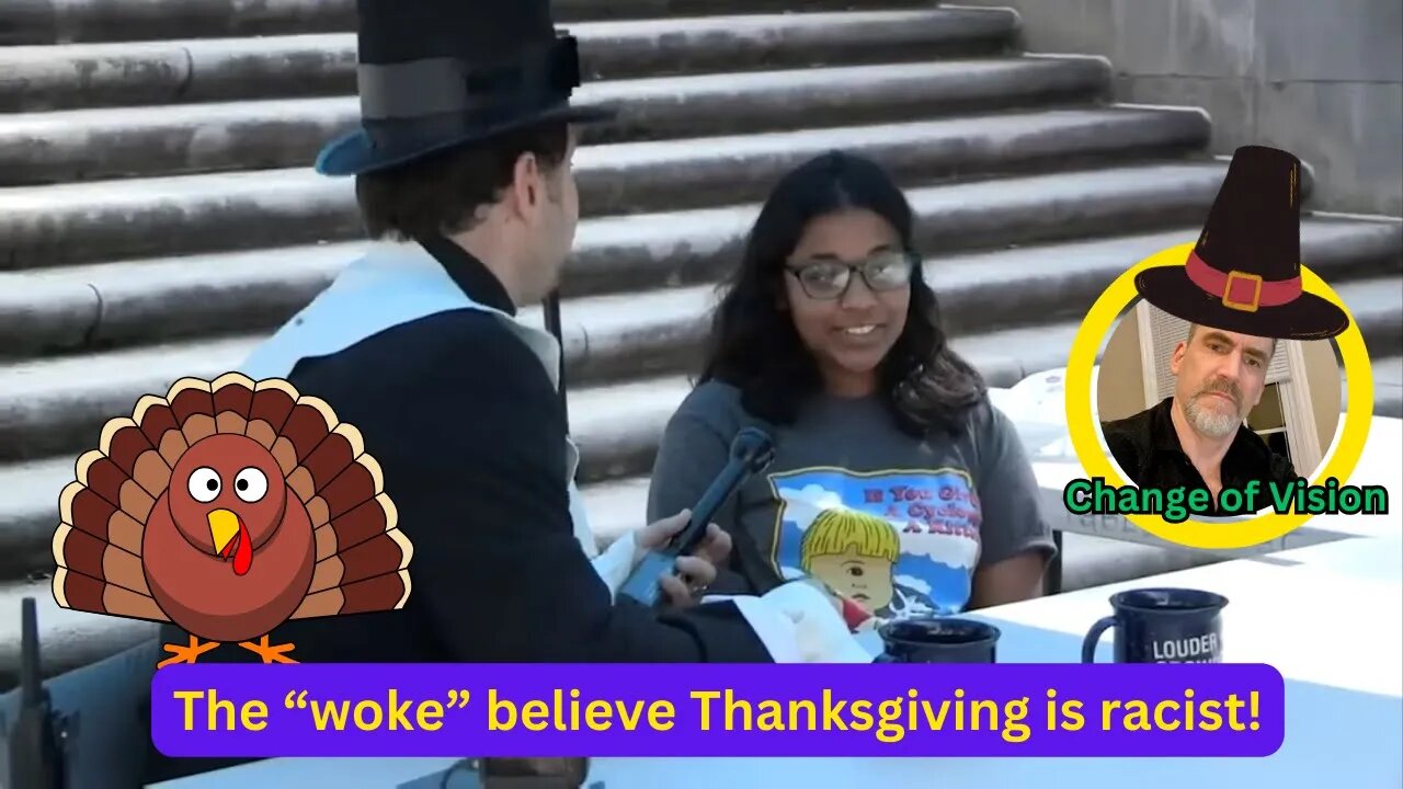 They truly believe Thanksgiving is racist.....