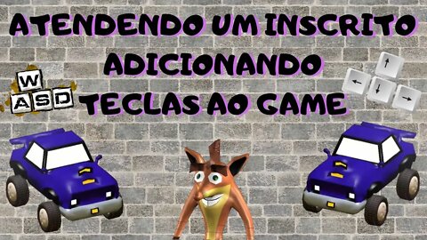 Atendendo Um Inscrito Adicionando Teclas ao Game