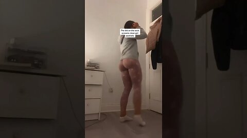 She’s not wearing anything 😳