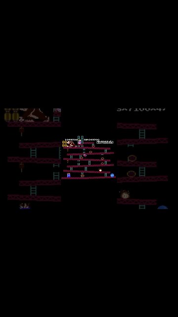 I jump, barrel rolls #donkeykong #retrogaming #nintendo