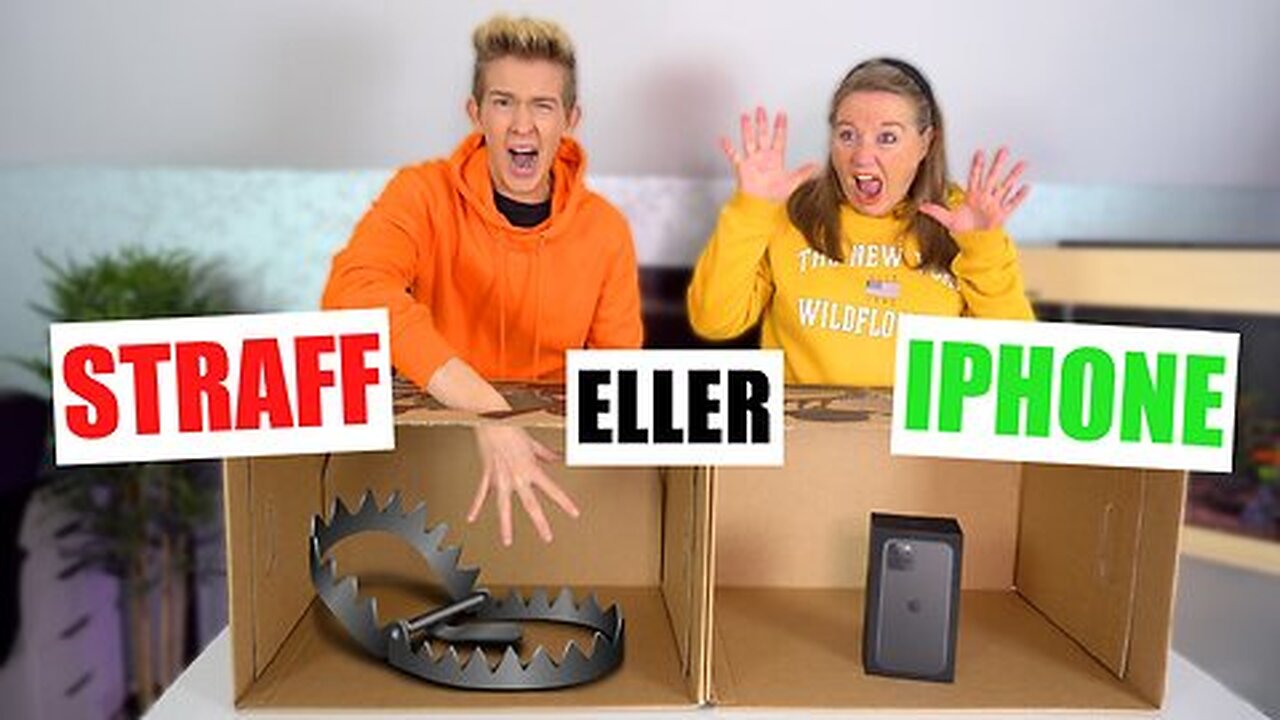 VINN iPhone 11 eller STRAFF - Whats In The Box Challenge