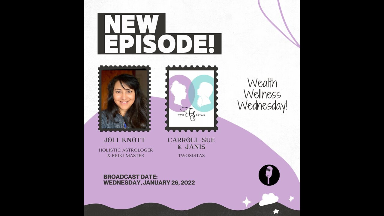 01.26.22 - TwoSistas - WealthWellnessWednesday with Joli Knott