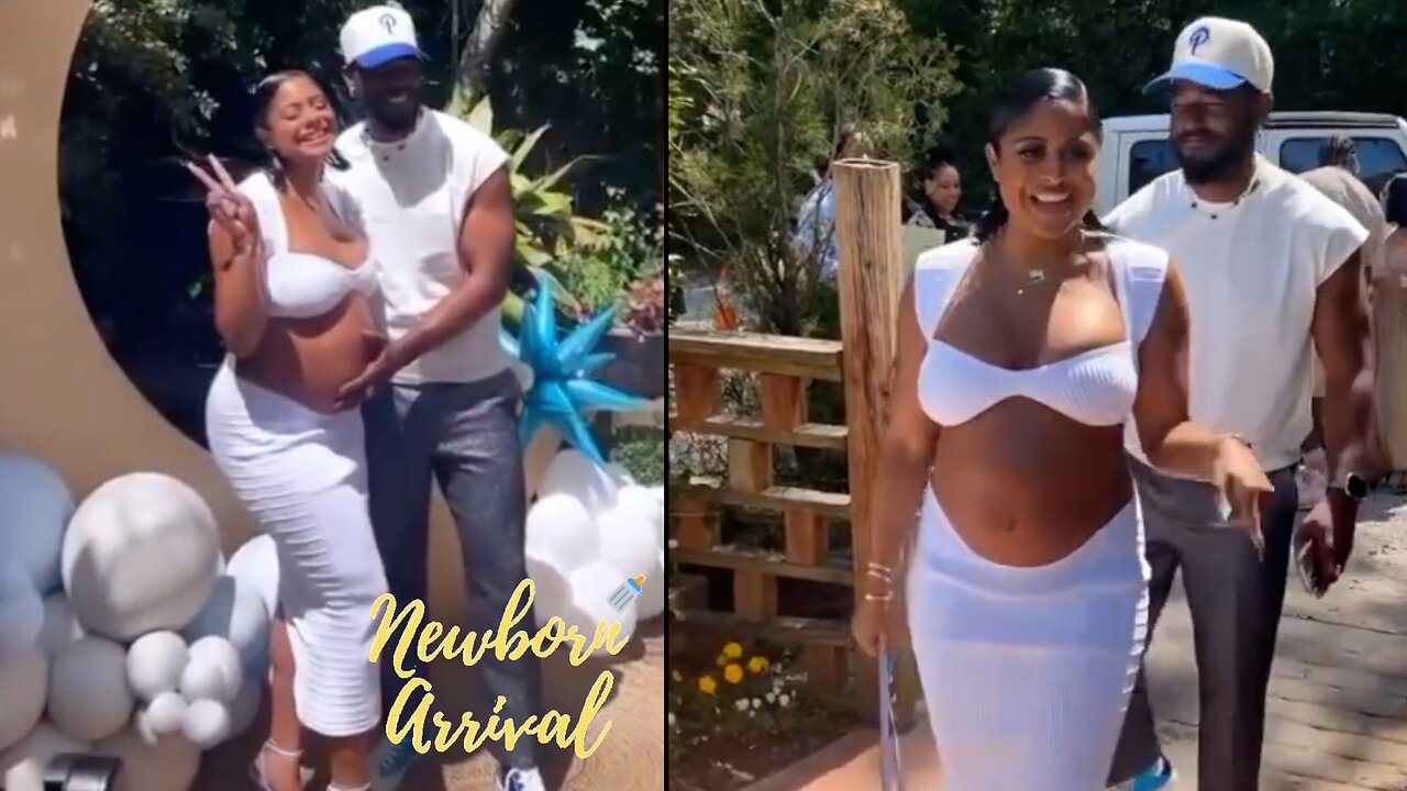 Luke James & Sunny Lewis Host Their Baby Shower! 👶🏽