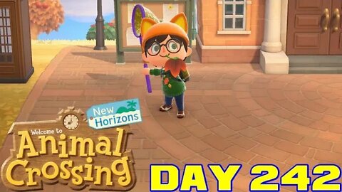 Animal Crossing: New Horizons Day 242 - Nintendo Switc Gameplay 😎Benjamillion