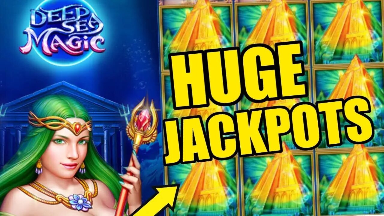 DOUBLE DEEP SEA JACKPOTS! 💰 Back to Back Handpays Playing Max Bet Slots at Foxwoods!