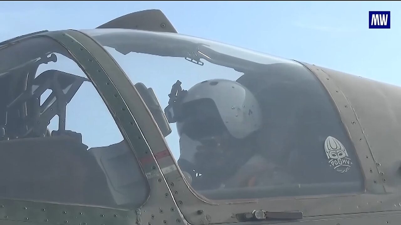 Russian SU-25 Aviation in denazification action