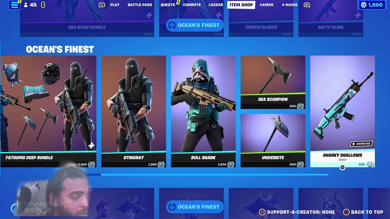 Fortnite with Rock Mercury