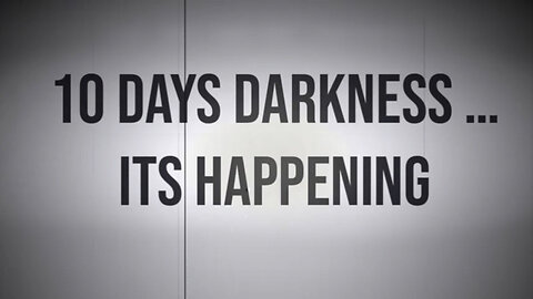 Juan O' Savin HUGE intel > Are We Approaching The '10 Days Of Darkness'