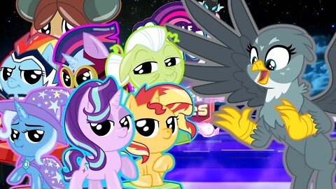Starlight Glimmer & her friends take on Lvl 2 Gabby Griffon / Pocket Ponies