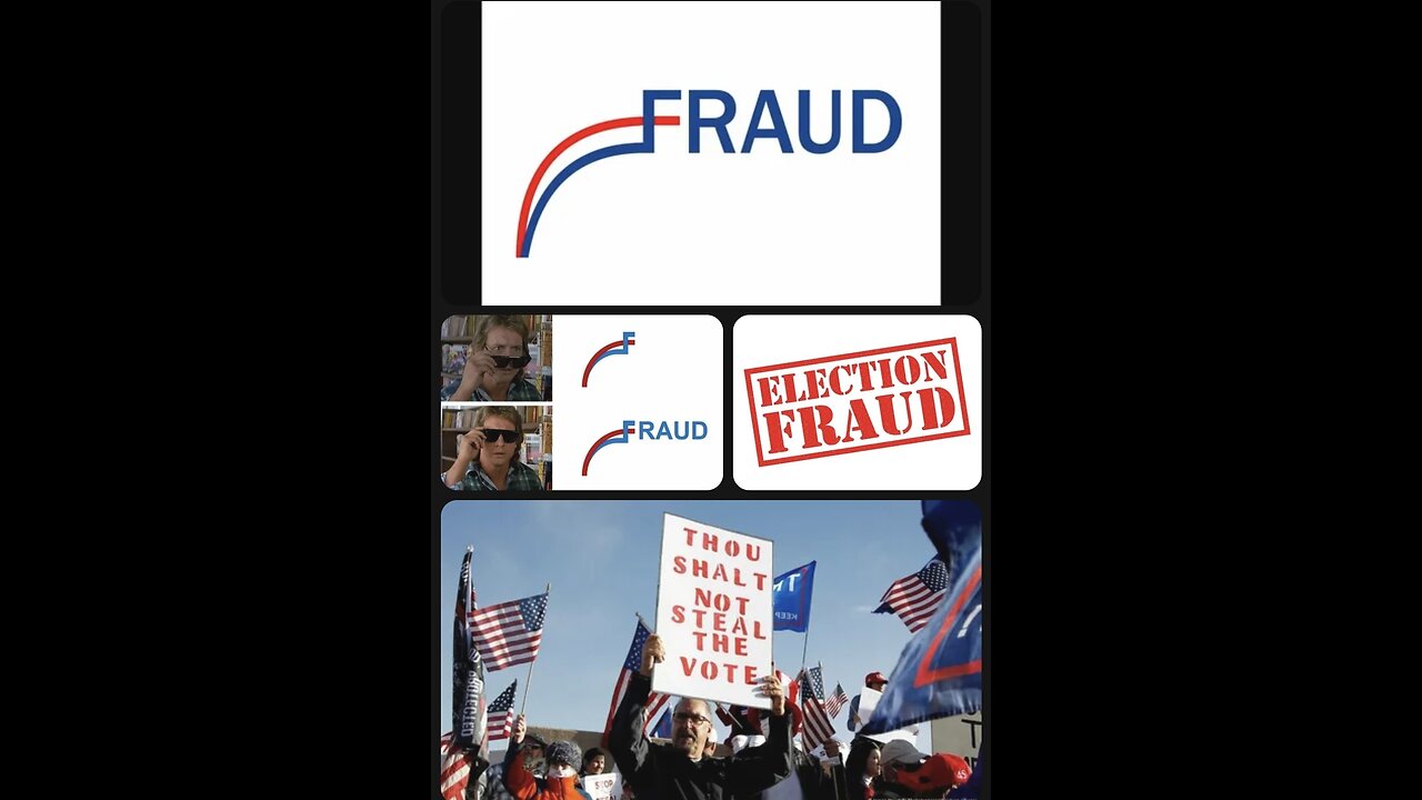 ITS NEVER BEEN ABOUT THE ELECTION ... FRAUD 2020 & RIGGED ELECTIONS SINCE EVER..