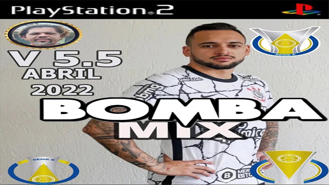 BOMBA PATCH 2022 PS2 VERSÃO DE ABRIL 100% ATUALIZADO