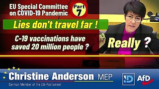 C-19 - Fake 20 million saved narrative is exposed.