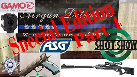 SHOT SHOW 2020 Gamo Swarm 10X GEN2, ASG CZ Shadow 2 "New Products for 2020" by Airgun Detectives