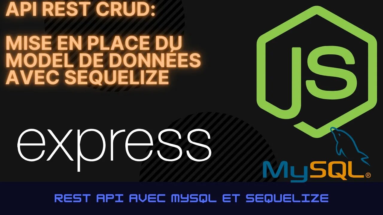 REST API CRUD : Mise en place du model de données Partie 3/6