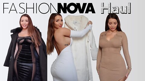 FASHIONNOVA Sexy Fall/Winter Try On Haul!!