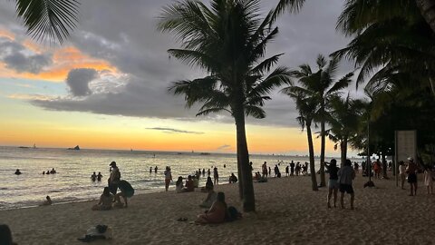 Live - Sunset from Boracay Island Philippines 🌴☀️
