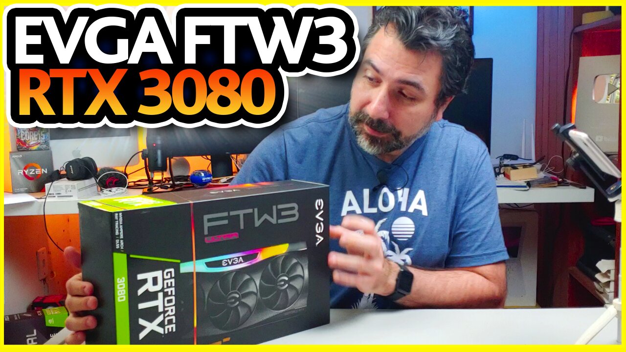 💴 Nvida Geforce RTX 3080 EVGA FTW3 Sem LHR - AMPLIAÇÃO MINIRIG - Super RIG de mineração