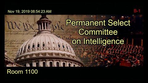 🔴👀🔴 Open Hearsay Hearing with Lt. Col. Alexander Vindman and Jennifer Williams