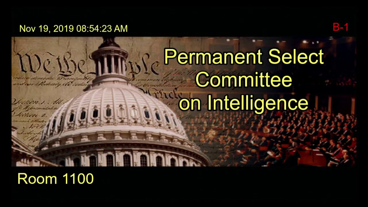 🔴👀🔴 Open Hearsay Hearing with Lt. Col. Alexander Vindman and Jennifer Williams
