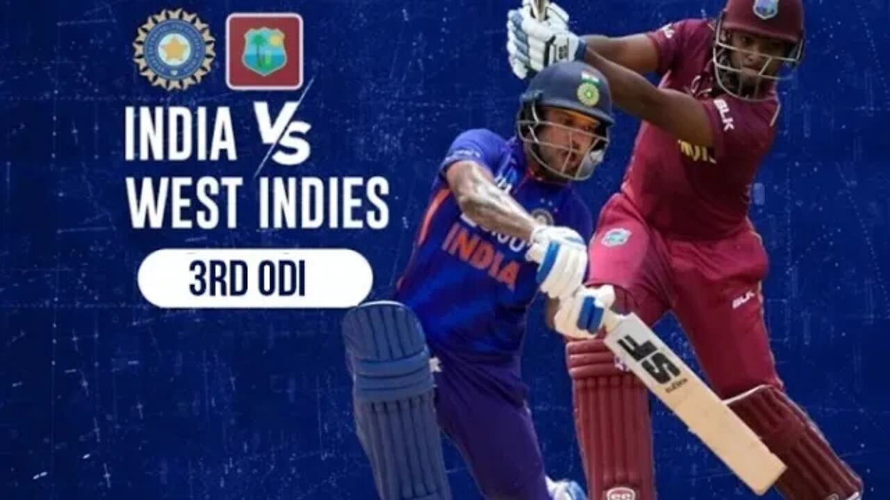 🔴LIVE West Indies vs India, 3rd ODI - Live Cricket Score, Commentary |Swami420 #livestream #live