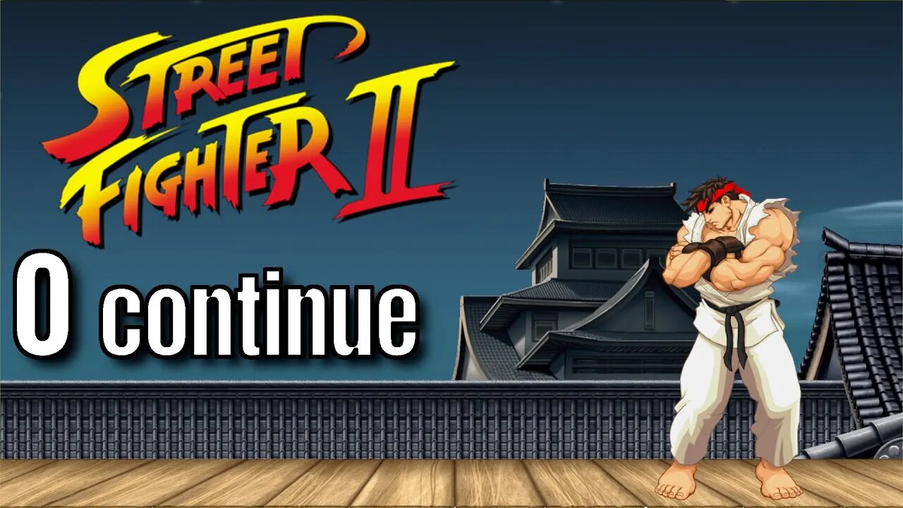 Zerando Street Fighter ll The World Warrior - Sem Continue