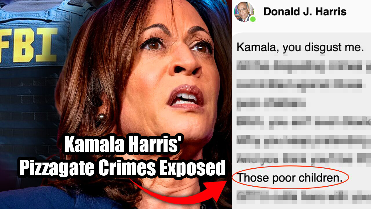 Breaking - Kamala Harris' Pizzagate Crimes Exposed