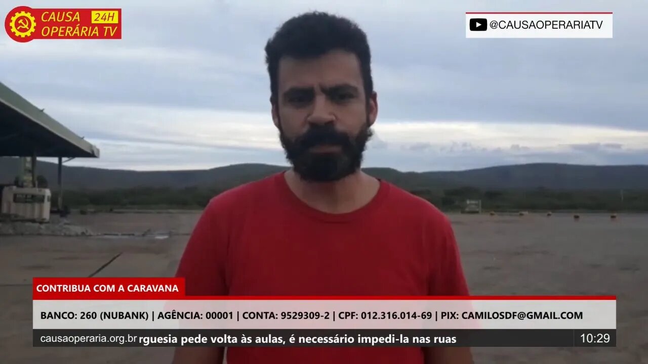 Caravana do Nordeste rumo a Brasília para ato pela anulação dos processos contra Lula