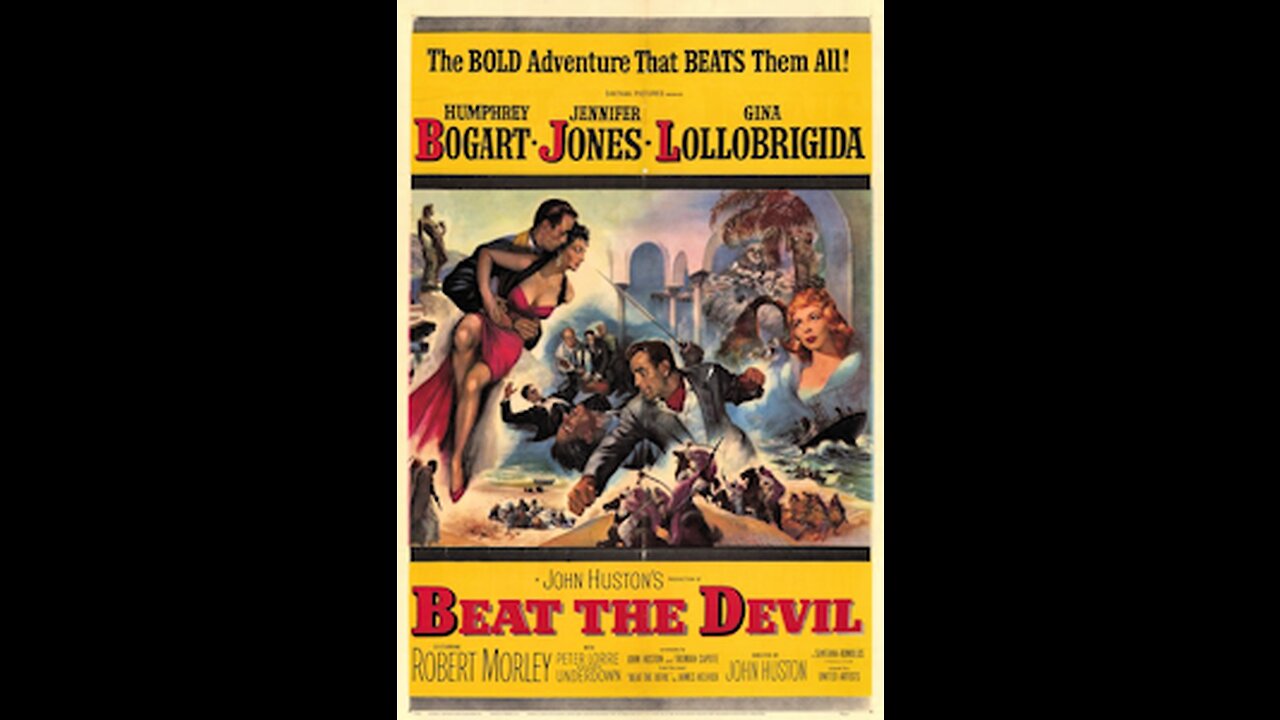 Beat the Devil 1953 action comedy Humphrey Bogart