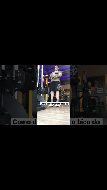 Faça este exercício se deseja desenvolver o pico do bíceps #shorts