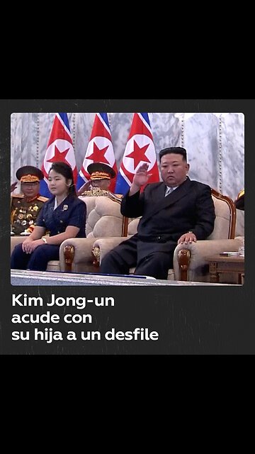 Kim Jong-un y su hija celebran el aniversario de la fundación de Corea del Norte