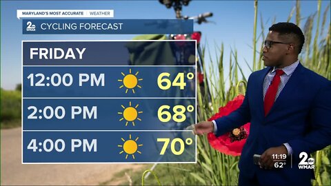 Patrick Pete's WMAR-2 Thursday night forecast