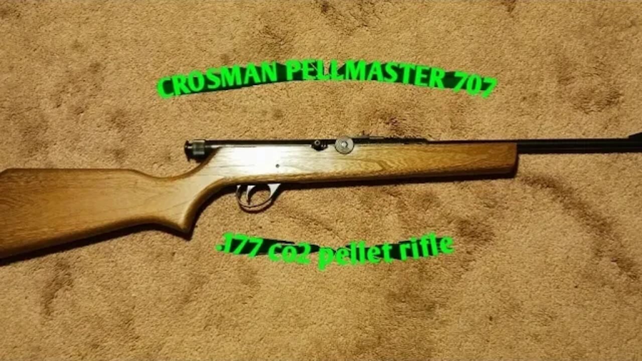 Crosman Pell Master 707 *.177 co2 rifle