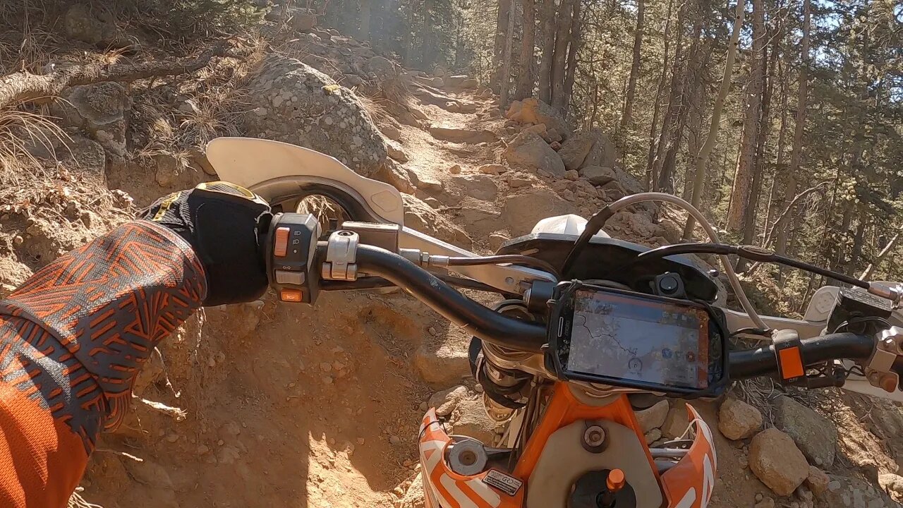 Blasting up Mt Rosa (672)