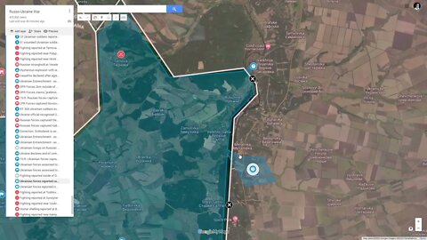 [ Kharkiv Front ] Ukraine forces captured Petrivka, Mykhailivka & Pishchane; reported crossed river